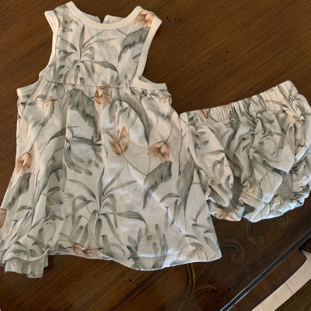 Rylee & cru dress and bloomers
